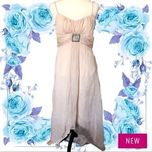 New high low sleeveless jr 11 dress